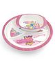 Superware Melamine Kids  Dinner Set (T383)- Barbie -Shine   ( Set of 3 )