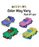 BitFeex Unbreakable Jeep Strong and Durable Vehicle Cars Ideal Gift for Kids-Color May Vary, Pack of 1 Pcs
