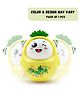 BitFeex Push and Shake Wobbling Roly Poly Tumbler Doll Toy With Happy Faces And Sound For Kids Musical Toy (Pack of 1 - Color May Vary)