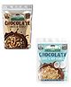 Tummy Friendly Foods Chocolate, Oats, Nuts flakes and Seeds Mix -  2 Packs - 200g ,100 g each. Healthy millets snacks for Toddler's, Kids & Adults
