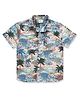 JusCubs Cotton Half Sleeves Tree Printed Shirt - Multi Colour