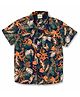 JusCubs Cotton Half Sleeves Flower & Leaves Printed Shirt - Multi Colour