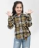 CRIMSOUNE CLUB Cotton Full Sleeves Checked Top  -  Multi