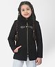 CRIMSOUNE CLUB Full Sleeves Solid Blazer - Black