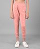 CRIMSOUNE CLUB Cotton Sweet Bunny Text Printed Pant - Peach