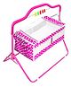 VParents New Born Baby Crib Bassinet cot Swing Cradle Jhula Palna (Pink) - Rosy