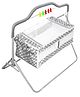 VParents New Born Baby Crib Bassinet cot Swing Cradle Jhula Palna (Grey) - Rosy