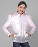 CRIMSOUNE CLUB Full Sleeves Solid Hooded Jacket - Pink