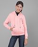 CRIMSOUNE CLUB Cotton Full Sleeves Sunday Funday Text Printed Hooded Sweatshirt - Pink