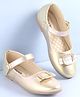 Pine Kids Ballerinas with Velcro Closure - Golden