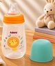 Adore Meta Wide Neck Soft Spout Sipper with Dust Free Cap -250ml- Orange Lion