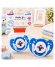 Adore Vento Jr - The Orthodontic Vented Pacifier with Multipurpose Storage Case-Blue