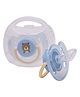 Adore Vento Snr - The Orthodontic Vented Pacifier with Multipurpose Storage Case-Blue