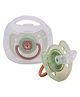 Adore Vento Snr - The Orthodontic Vented Pacifier with Multipurpose Storage Case-Green