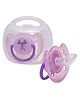 Adore Vento Snr - The Orthodontic Vented Pacifier with Multipurpose Storage Case-Purple