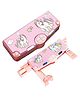 Parteet Premium Quality Unicorn Printed Pencil Box with Magnetic Lock, Time Table Holder, Pen & Pencil Stand, Eraser, Ruler, Tape Cutter, Sharpener, Scissor For Kids