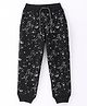Smarty Girls Full Length Unicorn Print Fleece and Woolen Pants - Navy