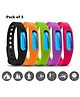 Boxot Impex Mosquito Repellent Bands with  Bug Pest Repeller Waterproof Bracelet Pack of 5 - Multicolour