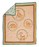 Gudgoodie Premium Cotton Muslin Kids AC Quilt  Blanket - Enchanted Forest