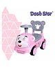 Dash Star Morty Ride On Push Musical Baby Car with Horn & High Backrest Support Under Storage Basket