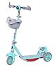 Dash Star Noddy Road Runner Kick Scooter for Kids with Music & Lighting of above 3 Years, Skating Scooter for Boys|Girls|  (Sea Green)