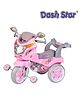 Dash Star Victor Musical Tricycle with Light & Under Seat Storage Space Victor Musical Tricycle with Light & Under Seat Storage Space Tricycle (Pink)