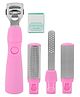 Favon Premium 3 Steps Pedicure Kit to Remove Callus Easily(Color may vary)