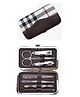 Favon 7 Pcs Professional Manicure Tool Kit with Wallet(Color May Vary)