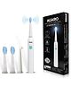 Agaro Cosmic Lite Sonic Electric Toothbrush for Adults with 6 Modes, 3 Brush Heads, 1 Interdental Head and Rechargeable with 3.5 Hours Charge Lasting up To 25 Days, Power Toothbrush