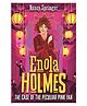 Enola Holmes 4 The Case Of The Peculiar Pink Fan Story Book By Nancy Springer - English