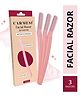 Carmesi Reusable Face Razor for Women Facial Hair For Instant & Painless Hair Removal - 3 Razors