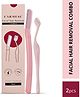 Carmesi Face Hair Removal Combo - 1 Face Razor and 1 Eyebrow Razor