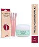 Carmesi Shaving Combo - 3 Face Razors & Pre Shave Facial Shaving Balm 50 g