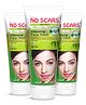 No Scars Neem Face Wash,Rejuvenates skin and fights Acne with Neem Extracts-60ml (Pack of 3)