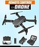 Toysire Foldable Remote Control Drone with Camera HD Wide Angle Lens Optical Flow Positioning with 1800Mah Battery WiFi FPV 4-Axis Camera with Dual Flash Lights