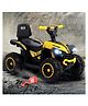 Battery Operated Ride On ATV with Music & Lights - Yellow| Toy for 1 to 4 Years Boys & Girls| Rechargeable Battery| Comfortable Seat| Forward/Backward Drive