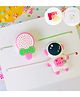 Little Tresses Combo of Astronaut and Popsicle Rakhi with Roli, Chaawal, Card in a Box - Pink