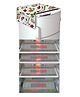 Dakshya Industries Fridge Top Cover and Fridge Mat Combo Set of 5