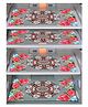 Dakshya Industries Fridge Top Cover and Fridge Mat Combo Set of 5