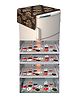 Dakshya Industries Fridge Top Cover and Fridge Mat Combo Set of 5