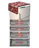 Dakshya Industries Fridge Top Cover and Fridge Mat Combo Set of 5