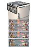 Dakshya Industries Fridge Top Cover and Fridge Mat Combo Set of 5