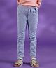 Tales & Stories  Slim Fit Solid Jeggings  - Purple