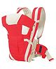 Baby Carrier Bag Adjustable Hands Free 4 in 1 Baby Baby Safety Belt Child - Red