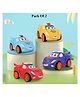 Fantasy India Mini Cartoon Transformer Pull Back Convertible From Car to Robot (Colour May Vary) Pack Of 2