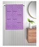 FABINALIV Set of 2 Purple Cartoon 300 GSM Cotton Kids Bath Towels (110X55 cm)