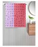 FABINALIV Set of 2 Multicolor Floral 300 GSM Cotton Kids Bath Towels (115X55 cm)
