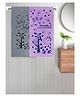 FABINALIV Set of 2 Multicolor Cartoon 300 GSM Cotton Kids Bath Towels (115X60 cm)