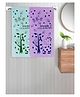 FABINALIV Set of 2 Multicolor Cartoon 300 GSM Cotton Kids Bath Towels (115X60 cm)