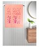 FABINALIV Set of 2 Peach Cartoon 300 GSM Cotton Kids Bath Towels (115X60 cm)
